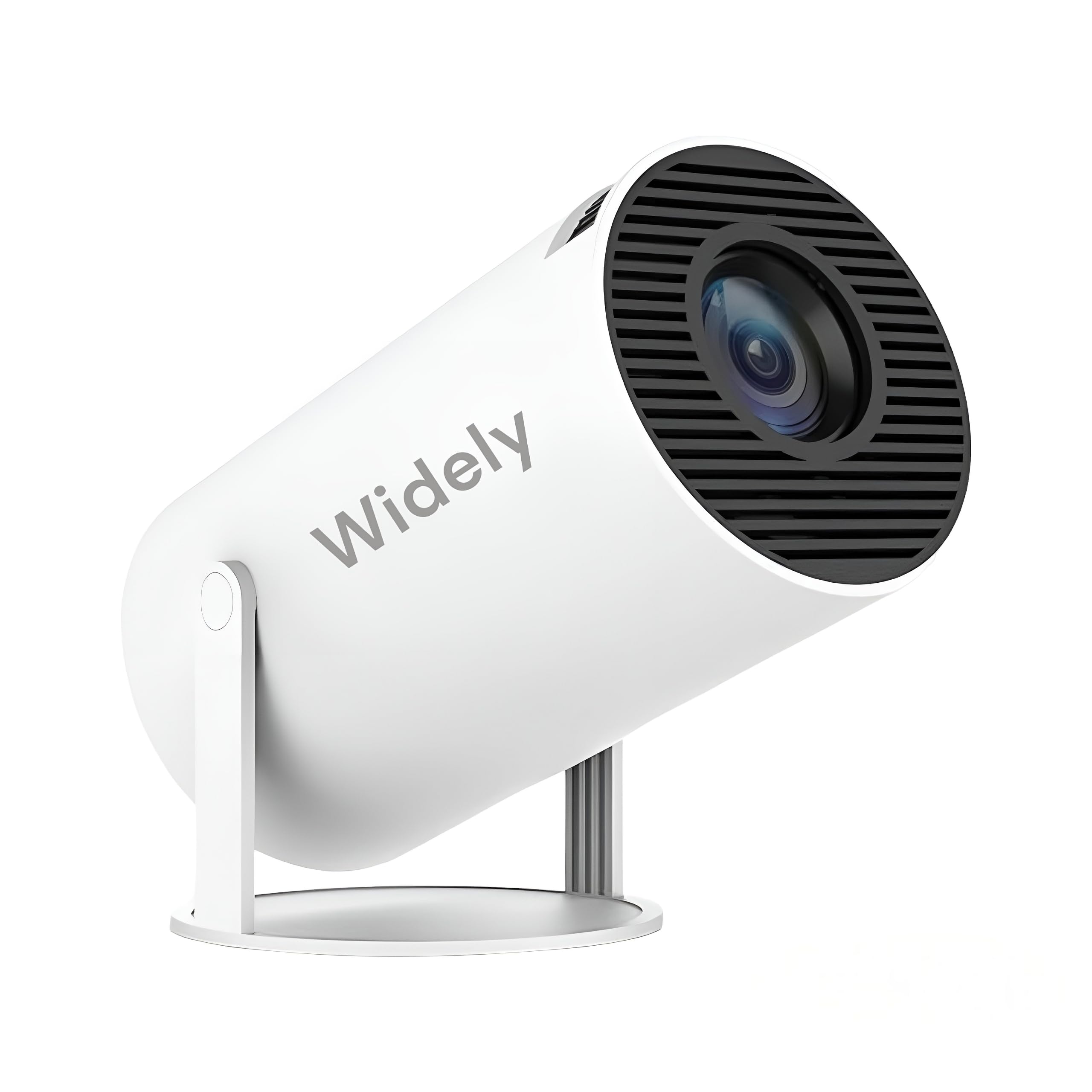 Widely Smart LED Projector – 1080p Full HD, 270° rotatable, 2000 lumens, Built-in Netflix, Prime Video, Hotstar, 4K & 1080p Support, Android 11, WiFi 6, Bluetooth, 150" Max Display.