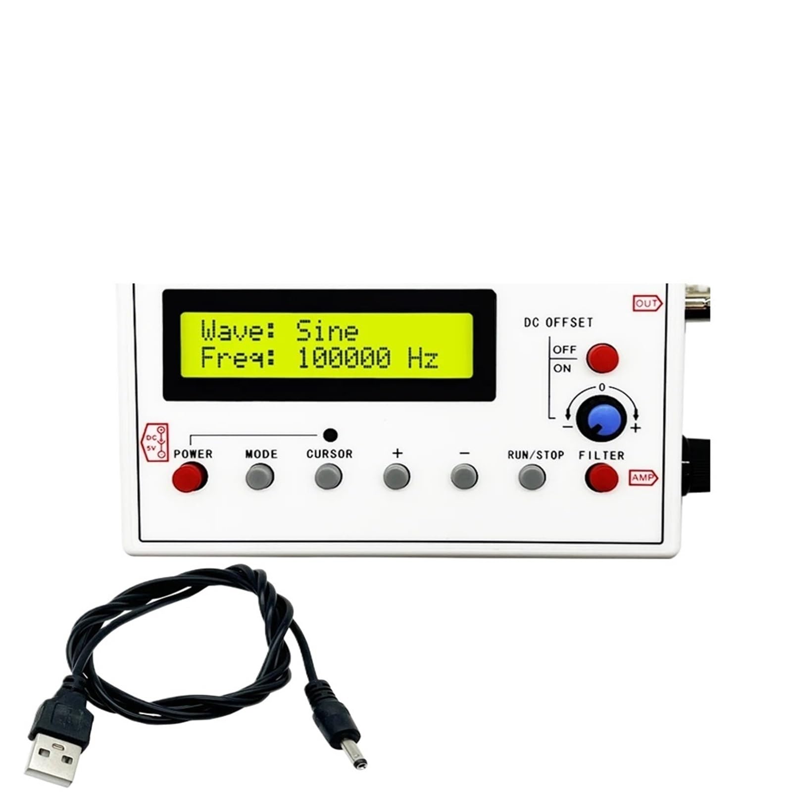Générateur de signaux DDS FG-100 : fini les signaux instables sur vos tests d'oscilloscope