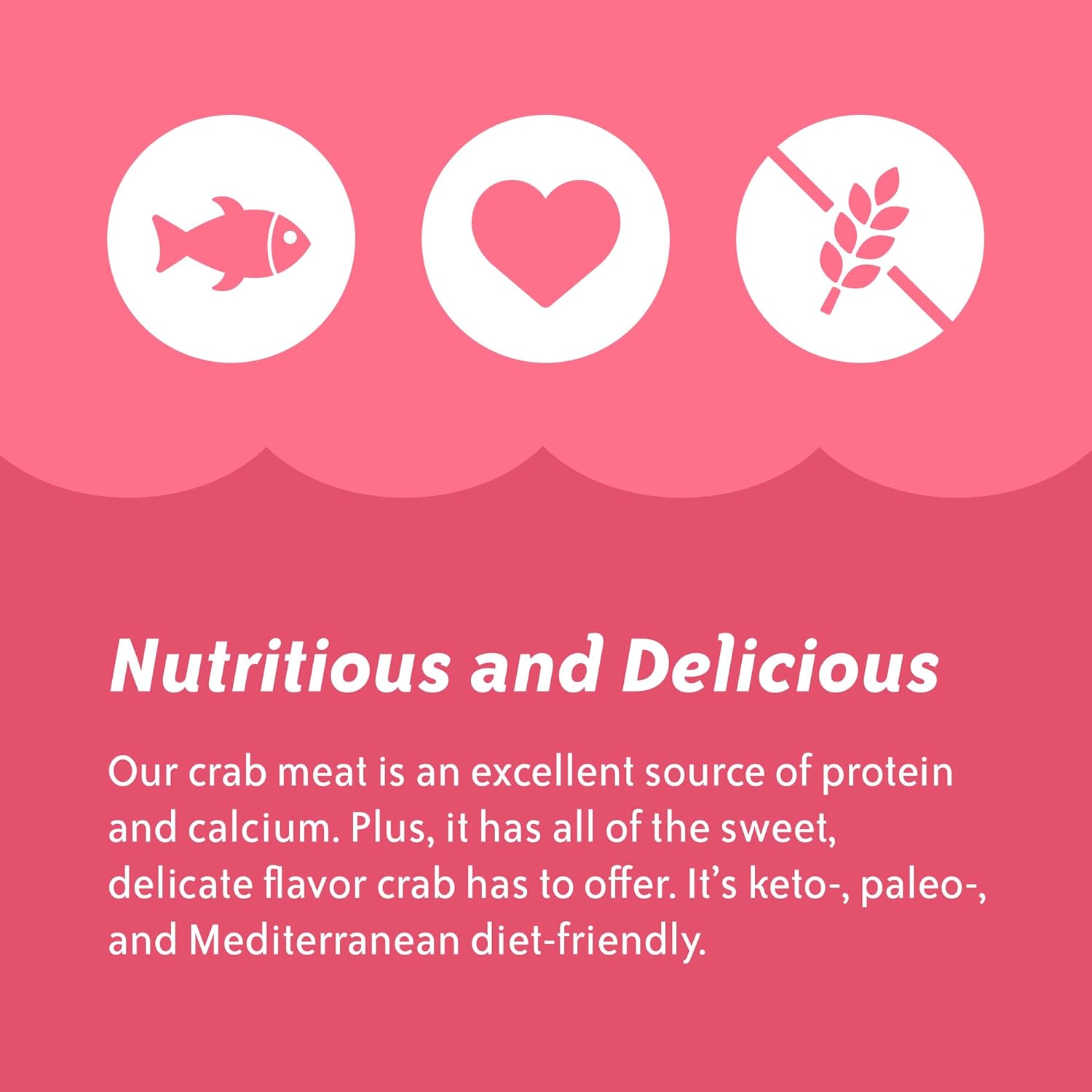 Chicken of the Sea Lump Crab Meat, 6 Ounce Cans (Pack of 12), High in Calcium, Wild Caught Canned Lump Crabmeat