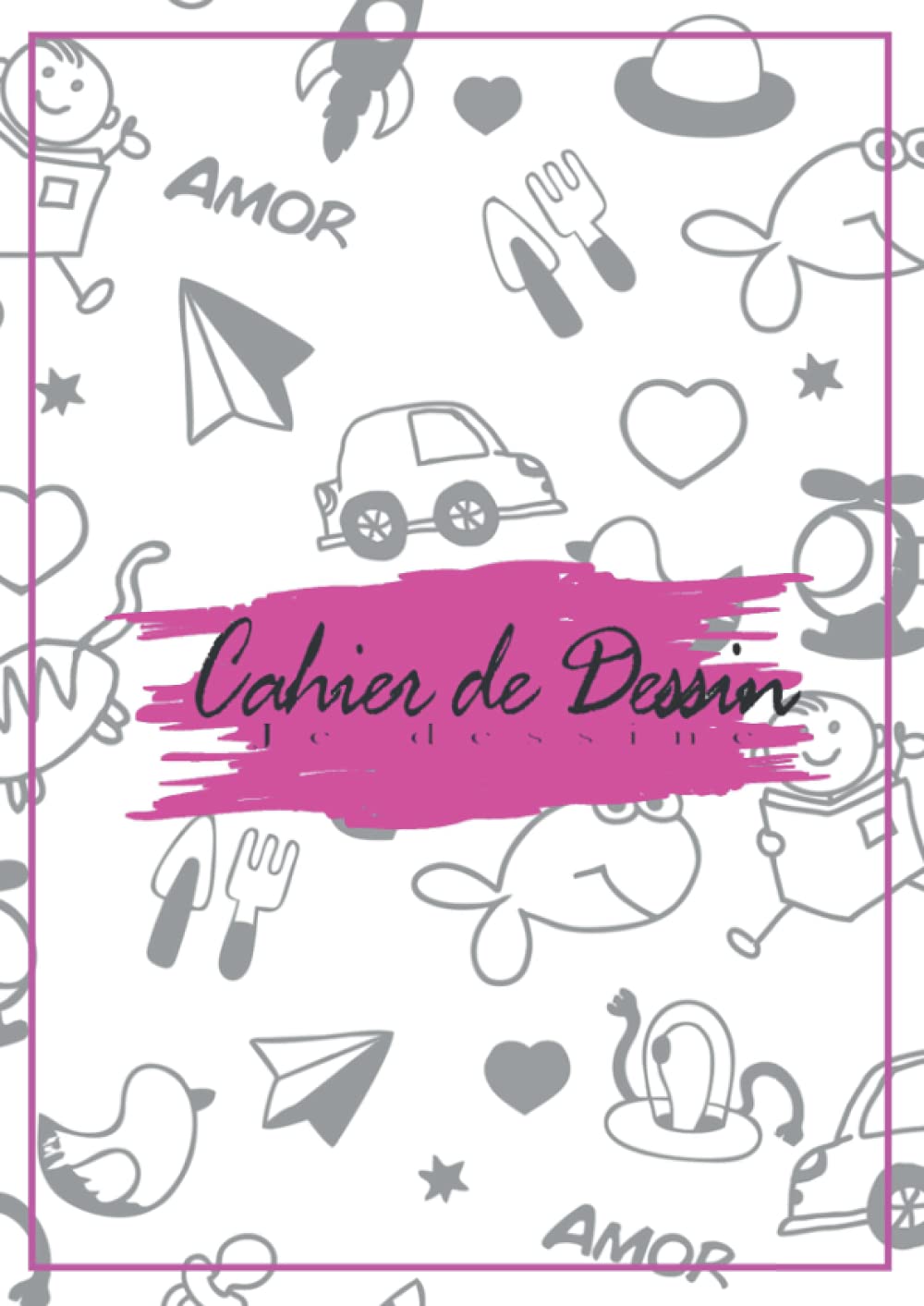 Buy Cahier De Dessin A4 Filles Mon De Dessin Format A4