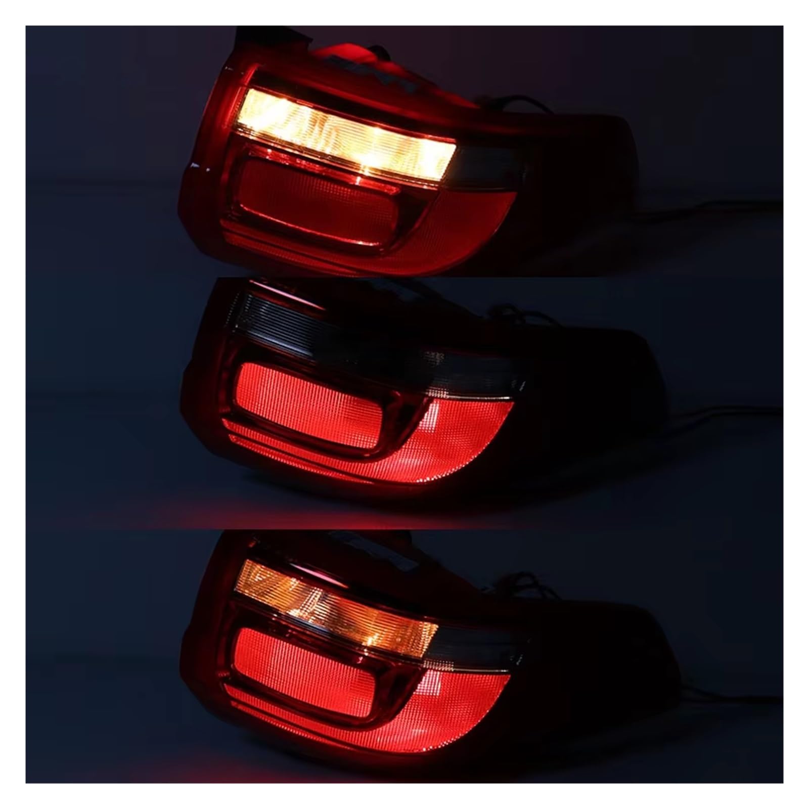 Coche Pilotos Traseros para Lifan para Myway Parachoques Exterior/Interior Conjunto Luz Trasera Señal Giro Freno Trasero Luz Trasera Freno(Interior Derecho)