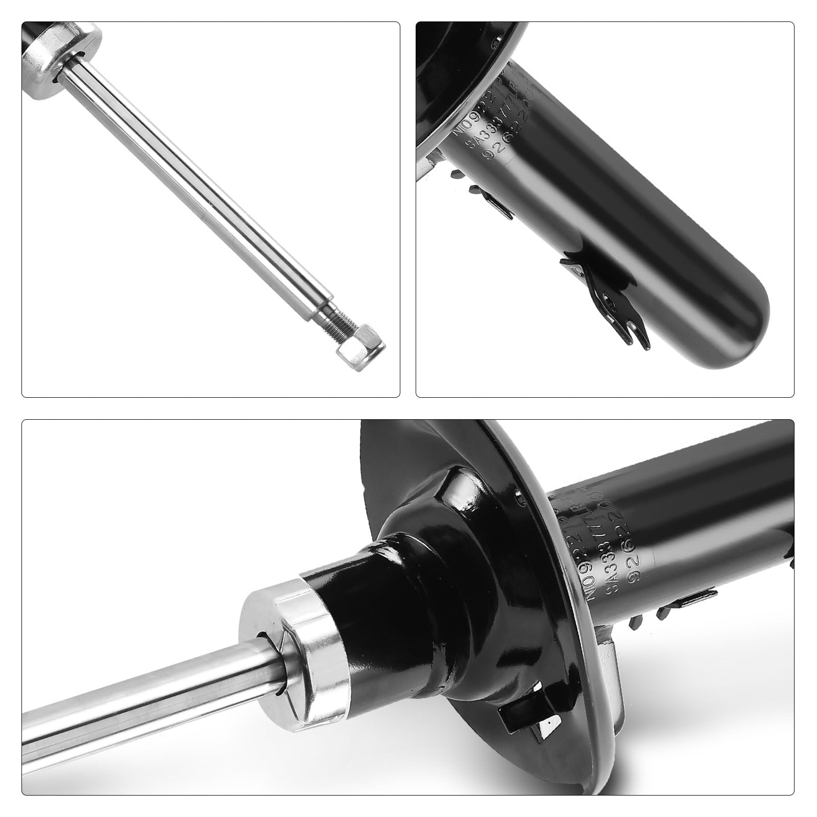 Frankberg 2x Ammortizzatori per sospensioni Ammortizzatori per telaio Anteriore sinistro destro 451mm Pressione del gas Compatibile con C3 Picasso SH 1.4 VTi 95 1.6 VTi 120 1.6 HDi 2008-2015 333777