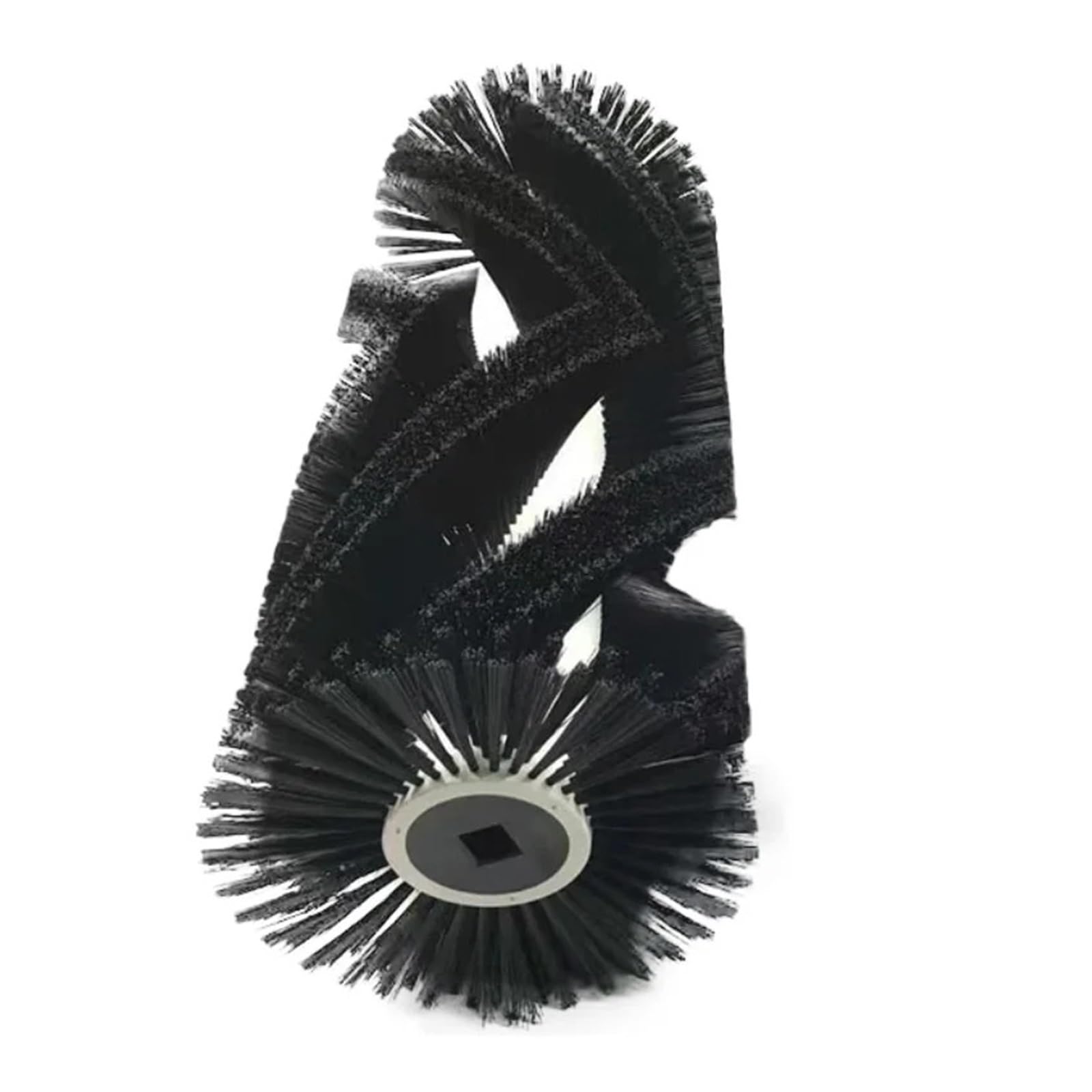 Ezagbpjk One Color Φ300x490mm Industrial Plastic Bristle Sweeping Road Roller Brush For Street Sweeper Cleaning