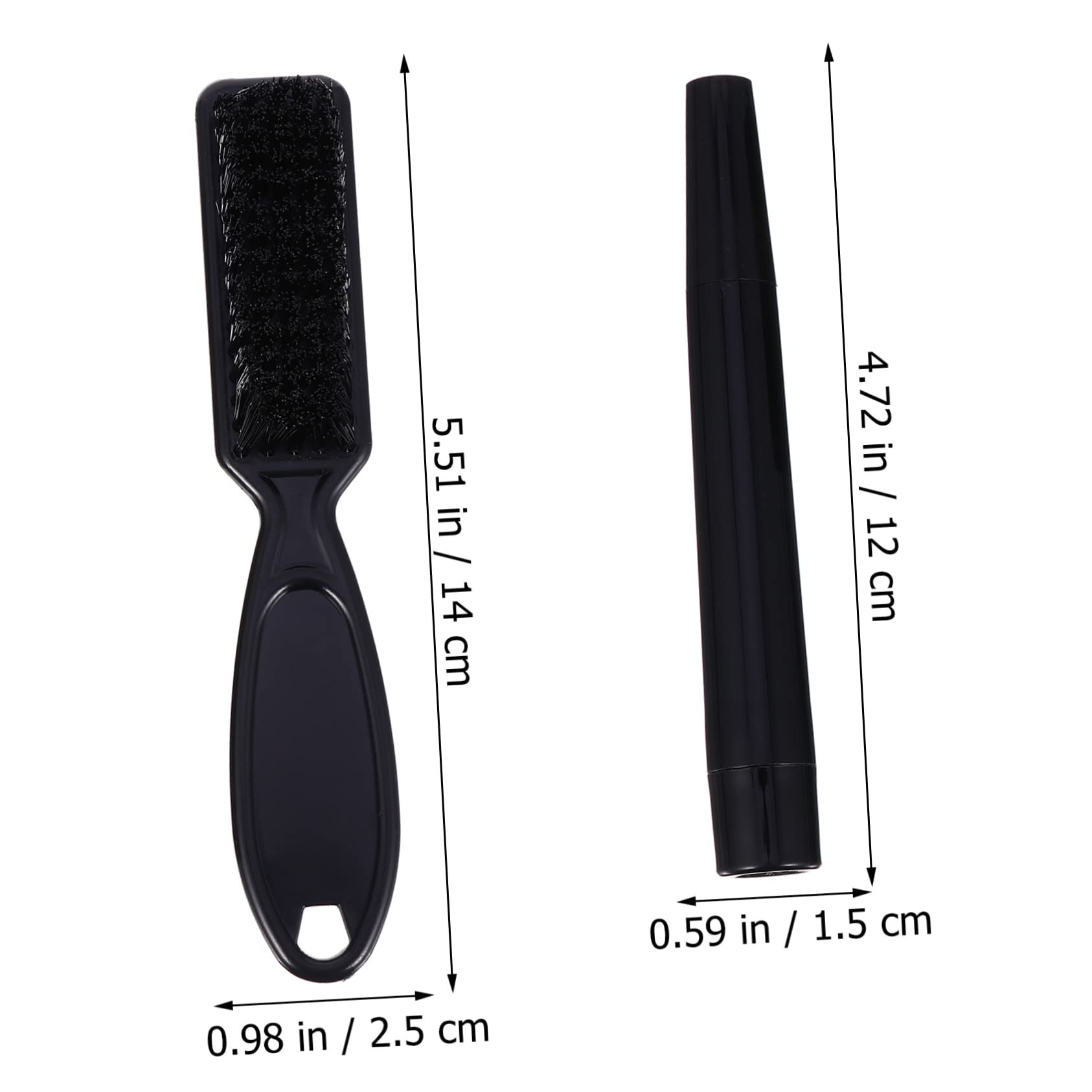 OSOLADY Beard Filler Pen Brush Kit Waterproof Anti-sweat Grooming Tool for Men Natural Beard Shape