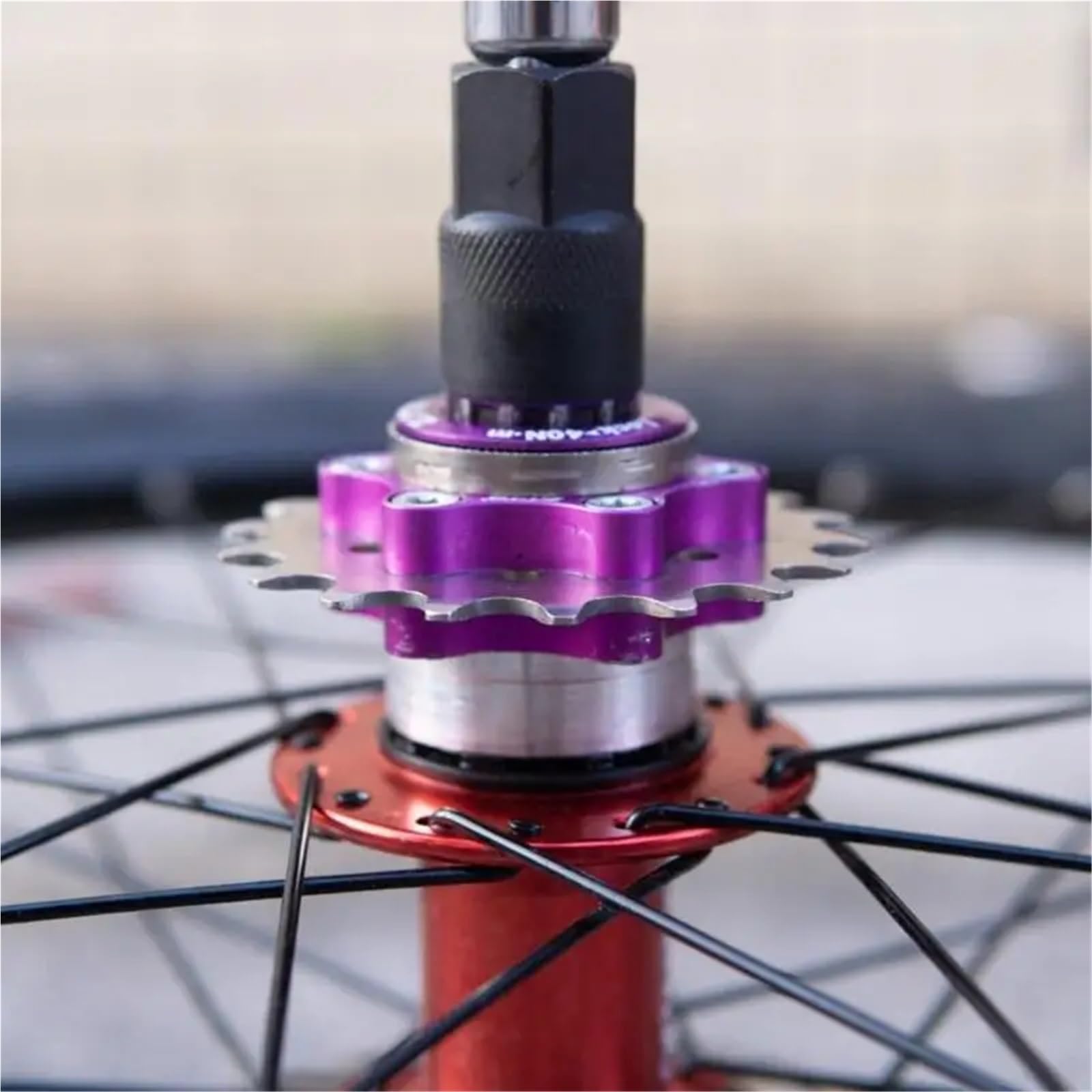 Kaseta Rowerowa A2UF Mountain Bike Freewheels Wysoka wytrzymałość Single Speed ​​Flywheel Stalowe rowery Kasety Rower zębaty(20T)