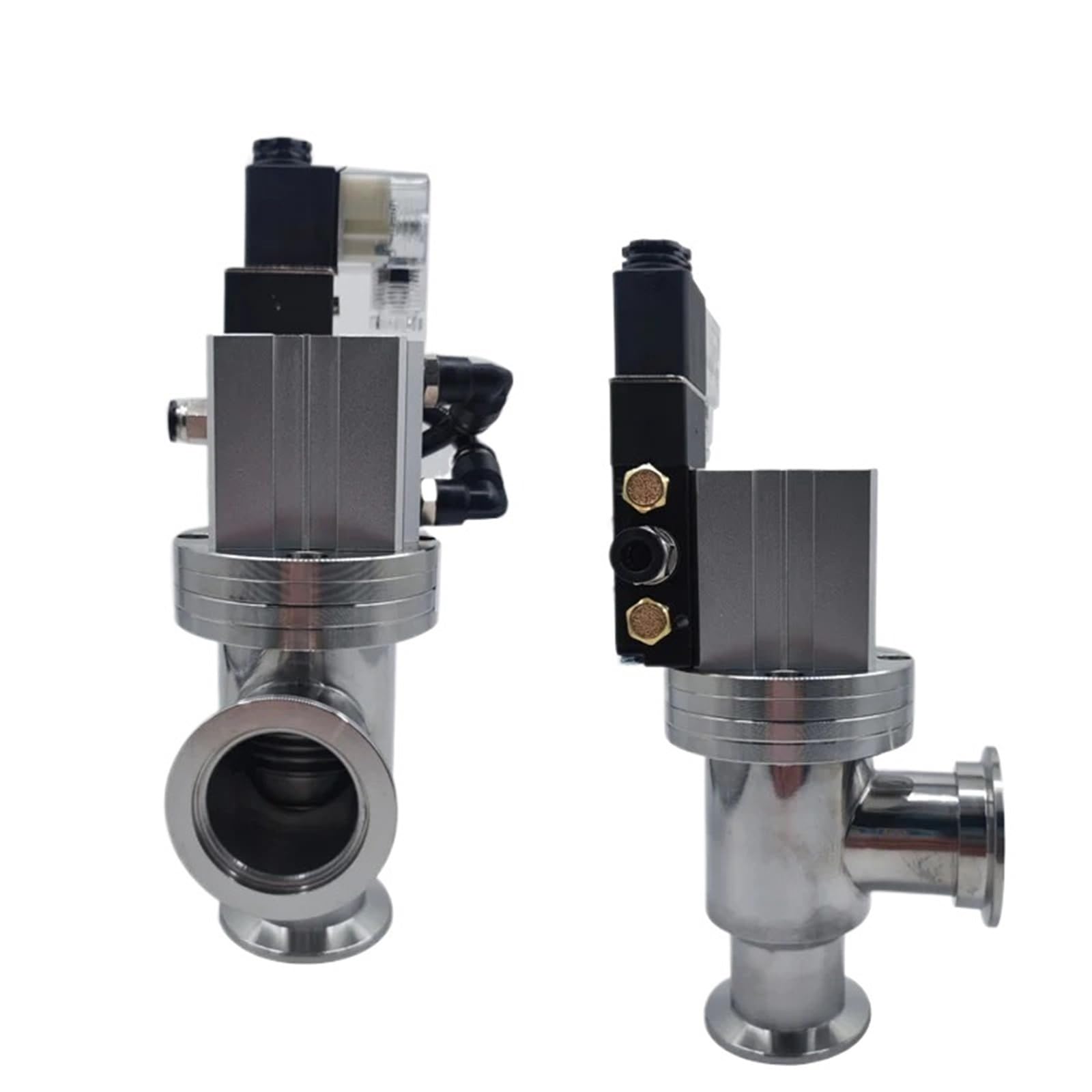 Vanne flapper haute pression vide GDQ-40 ISO pneumatique pour tuyauterie