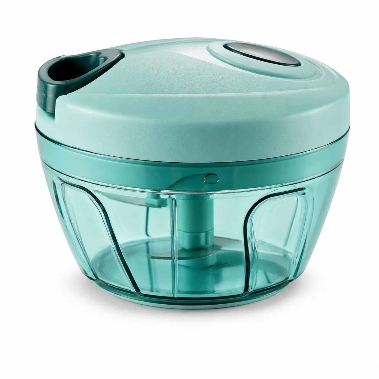Manual Food Chopper with 4D Stainless Steel Blades, BPA-Free | Pull-Cord Mechanism, Anti-Skid Base, Safe Lock Lid, Transparent Container, No Electricity Needed-image-14