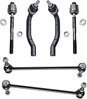 Vista 408 de Detroit Axle - Kit de suspensión delantera de 10 piezas para Chevy Aveo Aveo5 Pontiac G3 Wave 2 Ready Struts Assembly 2 Enlaces de barra