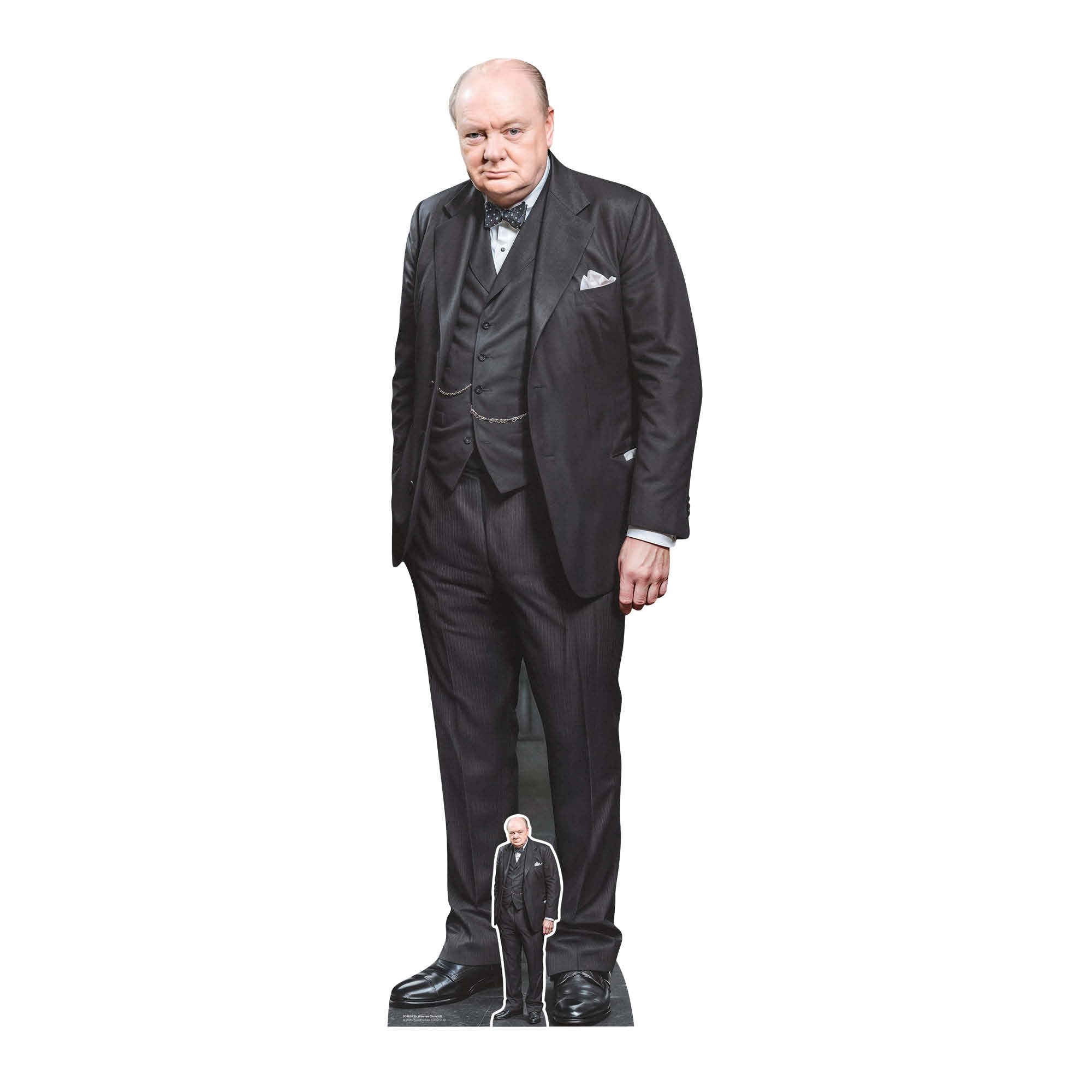 Star Cutouts SC4609 Sir Winston Churchill Cardboard Cut Out Height 169cm - Ideal for British Theme, Parties, National Celebrations & VE Day Decorations