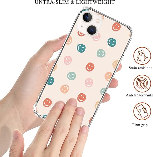 Miniatura 2 de Funda para iPhone 15 con diseño para mujeres y niñas, TPU suave, delgada, protectora, única, moderna, funda para teléfono
