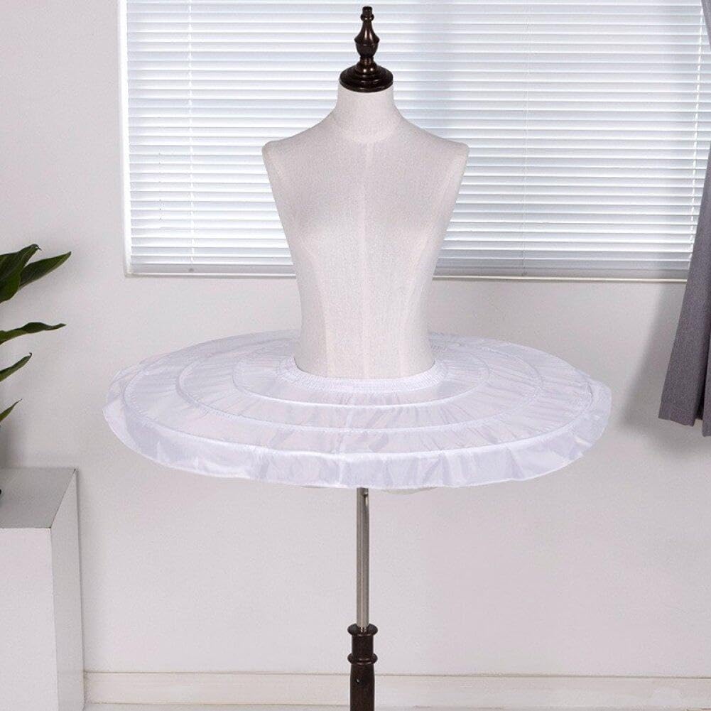 VALICLUD Jupon Crinoline Sans Cerceau Mousseline De Soie - Jupe Courte Pour Robe Bal Lolita Cosplay