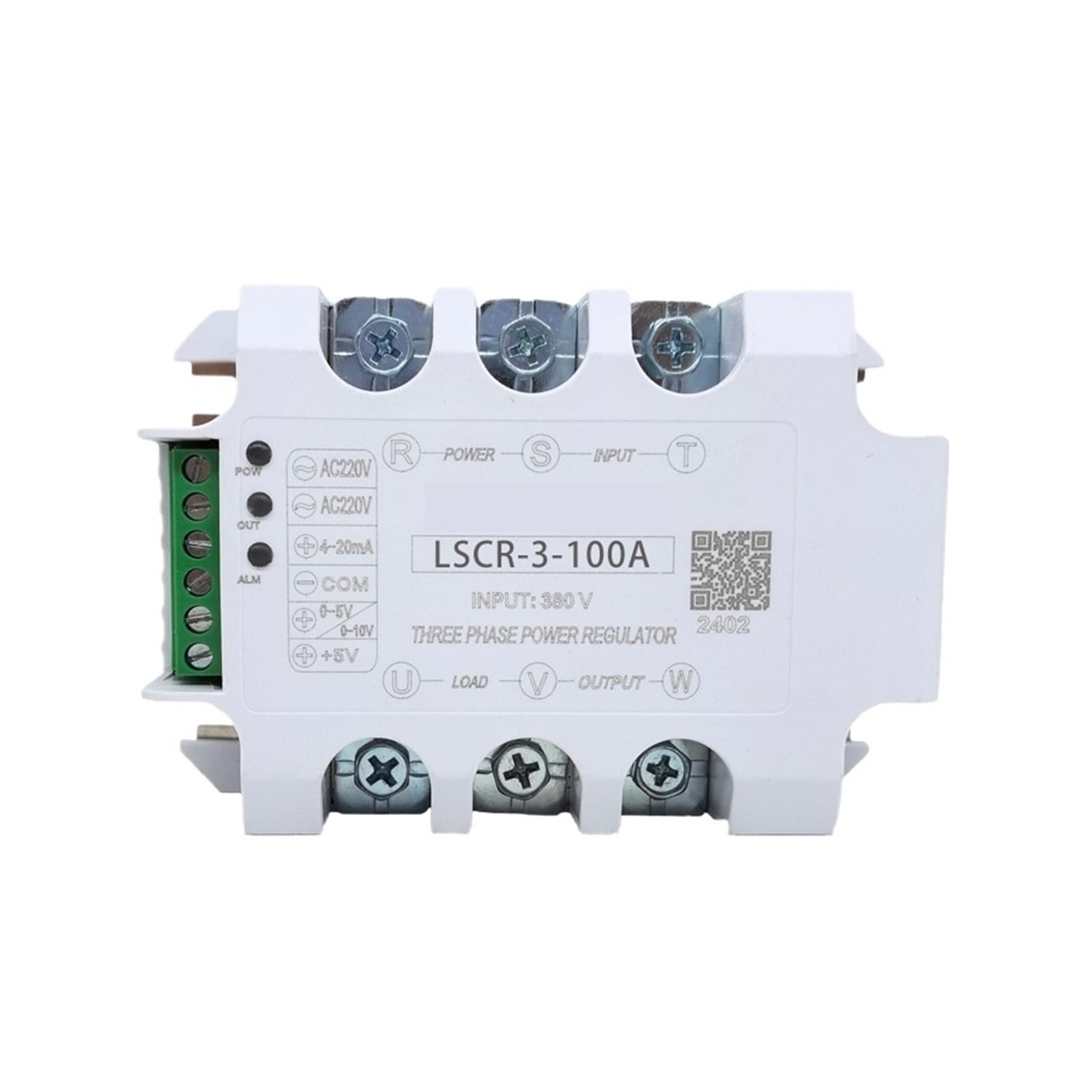 CJKXPZMH SCR-3-100A Three Phase Fully Isolated Intelligent 380V AC Voltage Regulating Module Thyristor Voltage Regulator