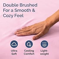 Vista 372 de King Fitted Bed Sheet - Bottom Single Fitted Sheet Only - Ultra-Soft Hotel Luxury Bedding w/ 8-16 Inch Deep Pockets - Breathable, Cooling & Wrinkle