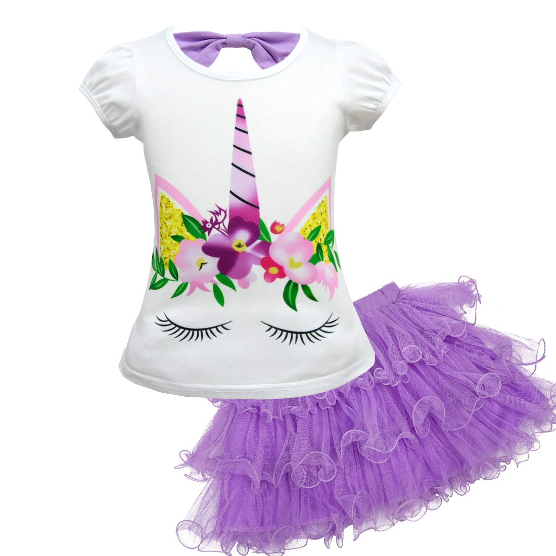 Photo 1 of Dressy Daisy Girls Unicorn Clothing Set 