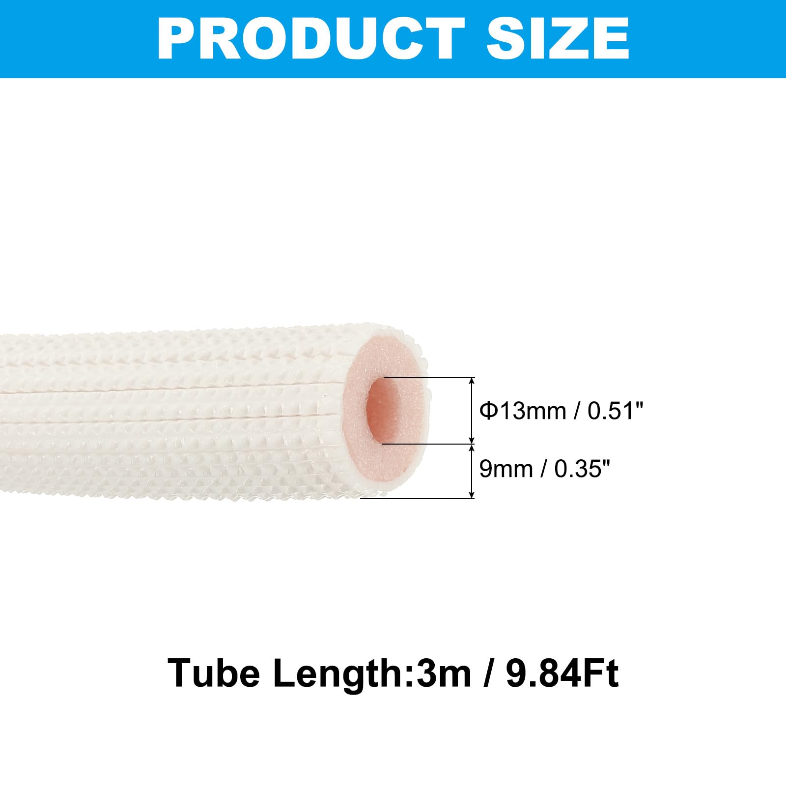 PATIKIL Pipe Insulation Foam Tube - Image 2