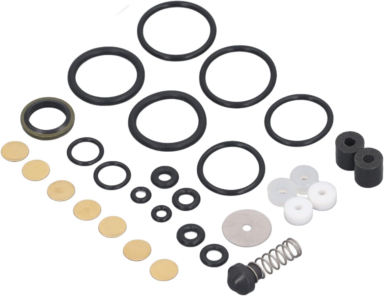 12V PCP Air Compressor Replacement Parts 30mpa Metal Sealing Ring Piston Ring Kit for High Pressure Pump Repair