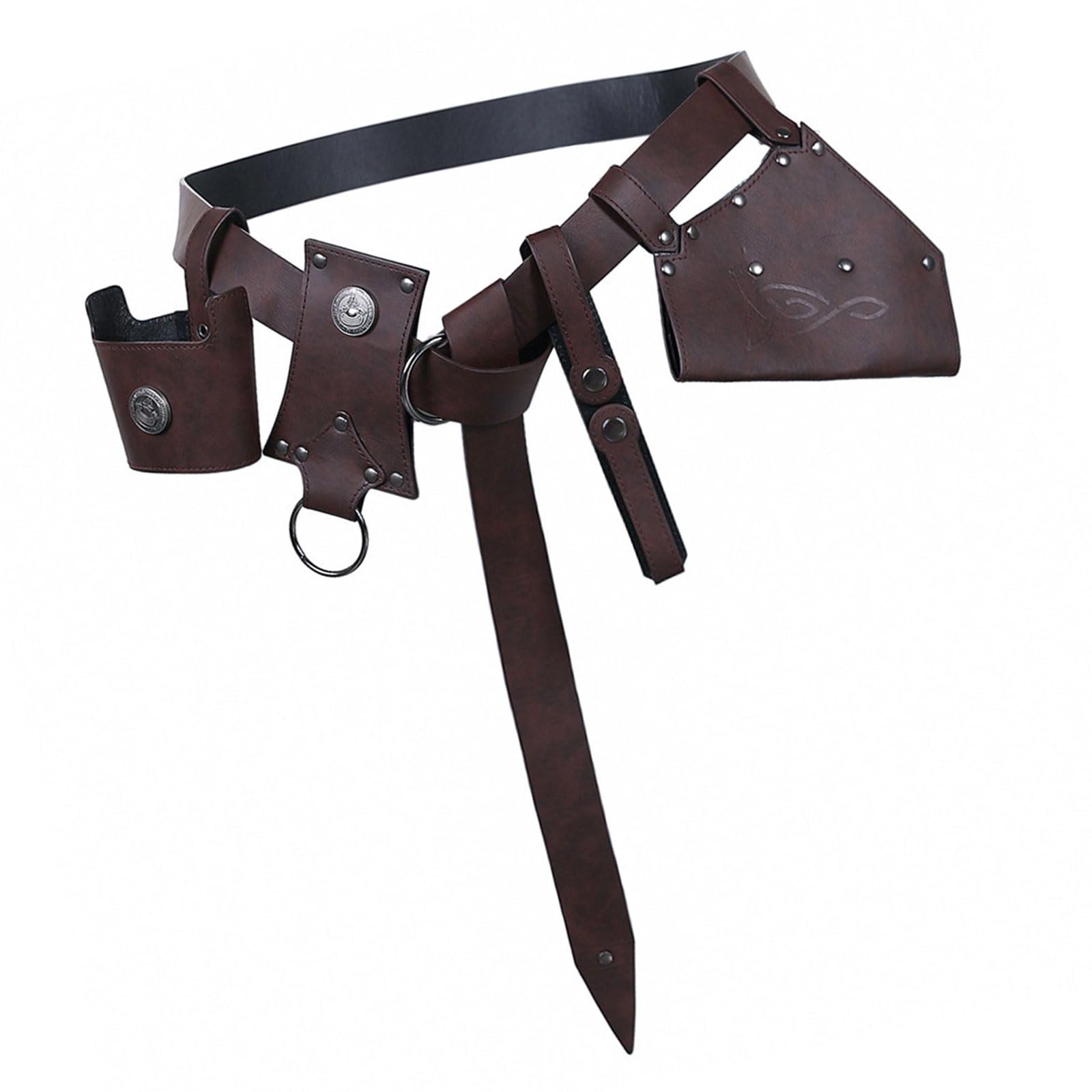 5-teiliges verstellbares mittelalterliches Gürtelset