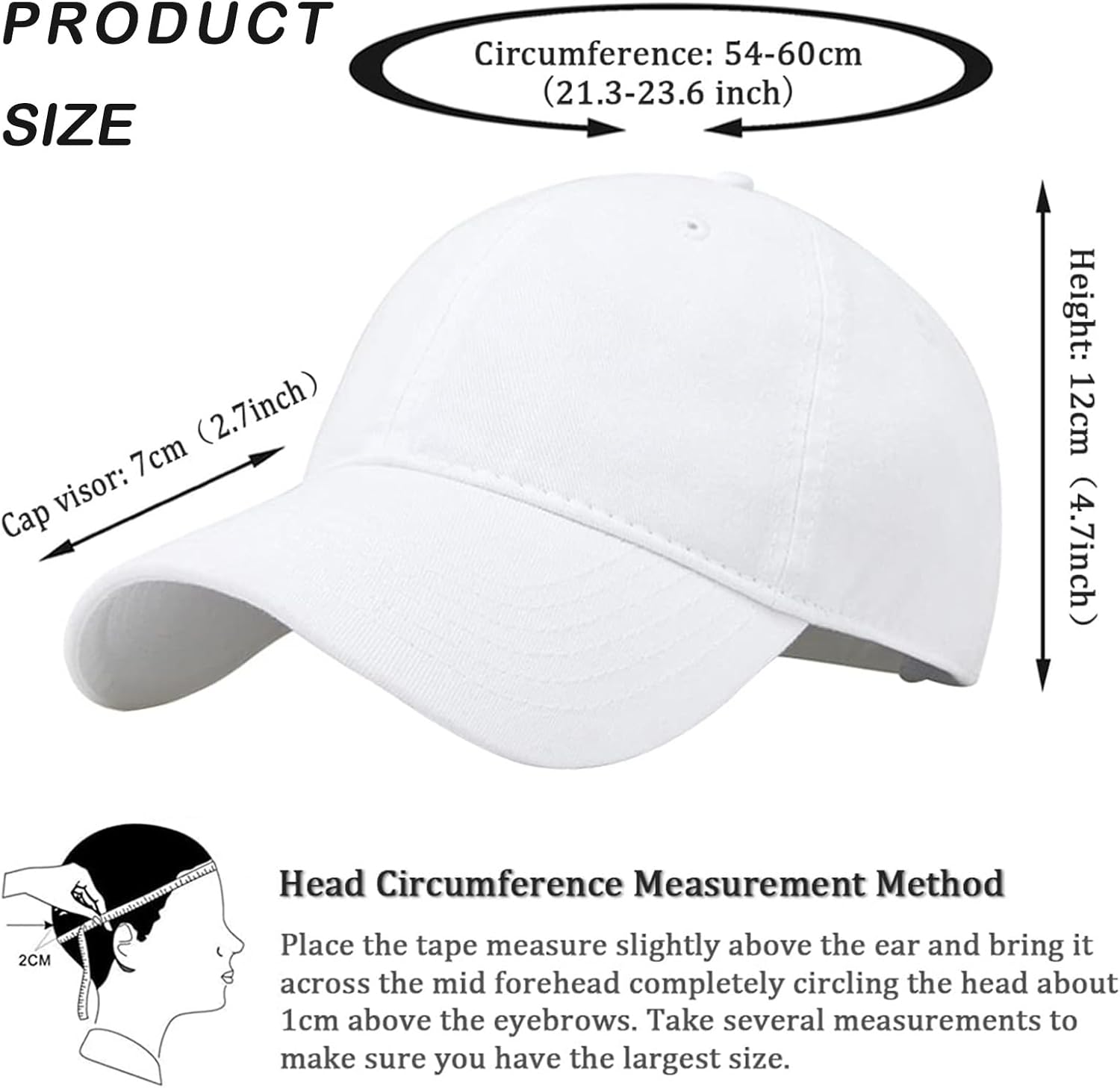 20 Pack Baseball Cap Blank Trucker Hats Bulk Wholesale Hats Adjustable Plain for Men Women - Image 2
