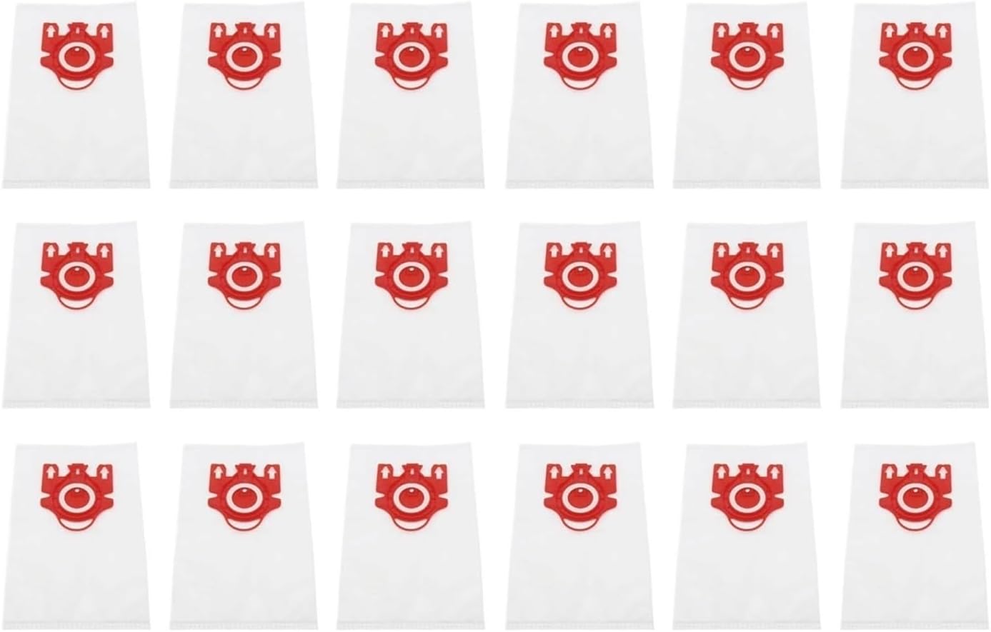 Miele FJM、C1、C2、S300、S700掃除機用合成HEPAダストバッグ - Hoover互換交換用バッグ(18 PCS)