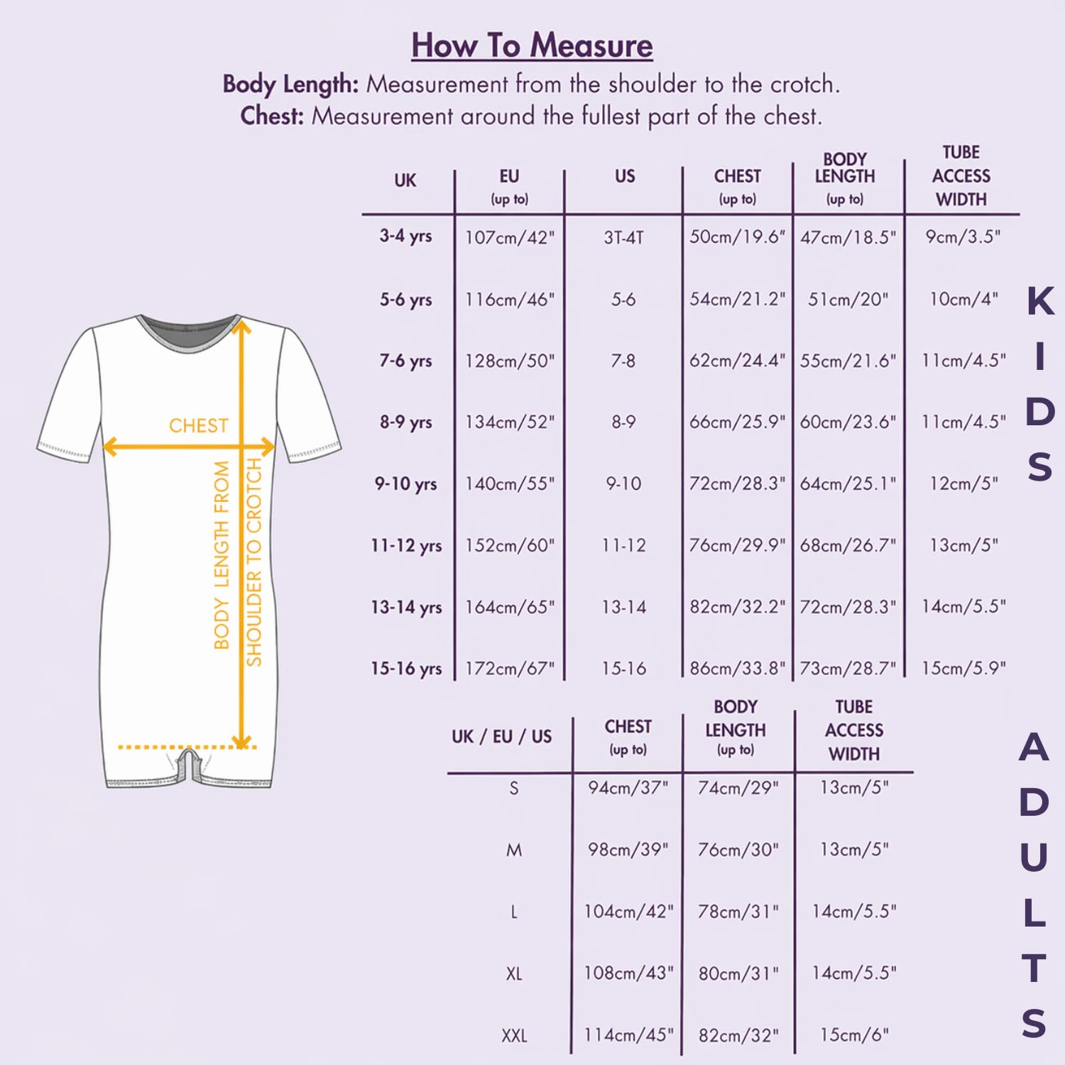 Body pour Enfant Spécial - sous-Vêtement Spécialisé pour Enfant (3-16ans) - Corsets Manches Courtes pour Garcons & Filles par KayCey