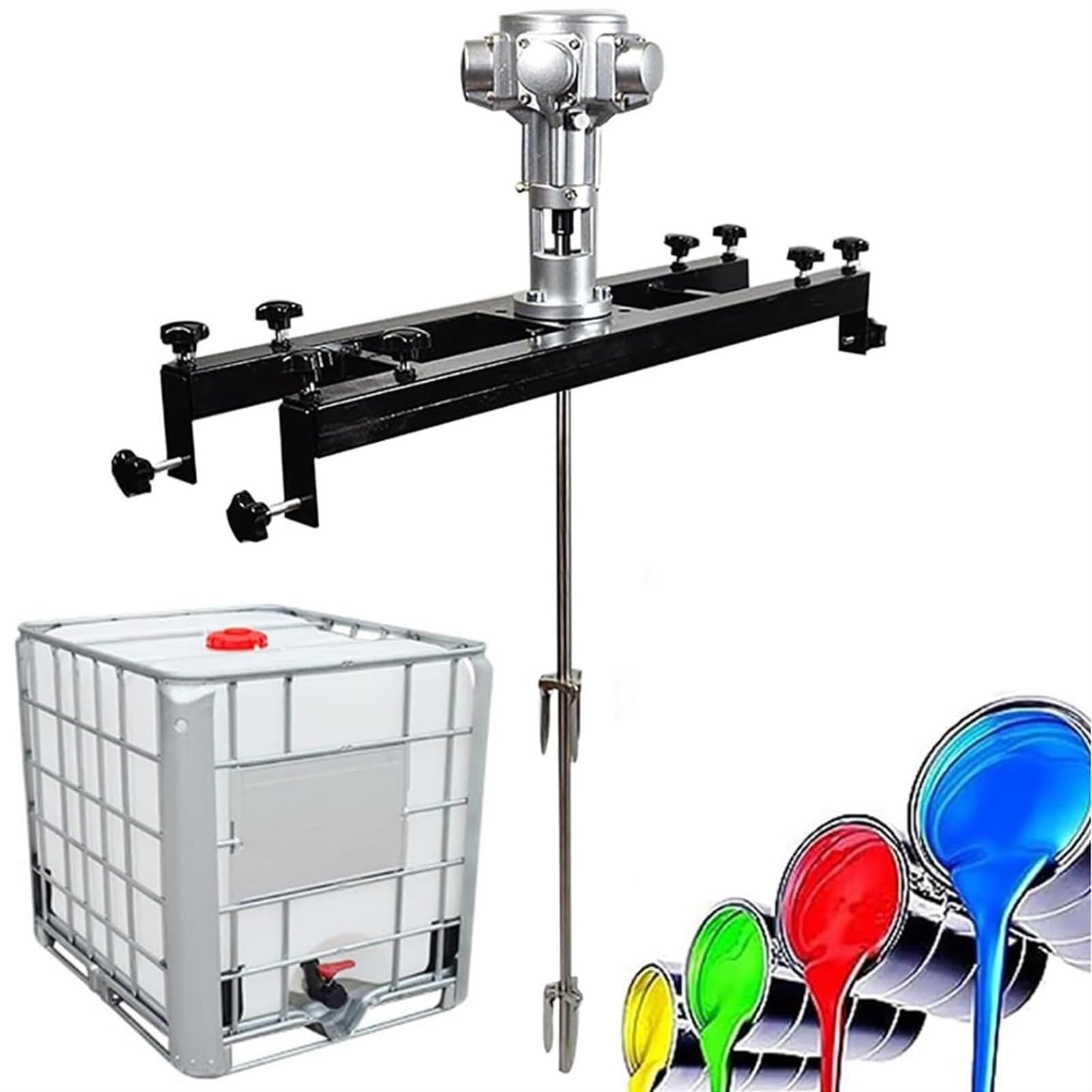 Mieszalnik powietrza IBC, mieszalnik farb 3/4HP, mieszalnik farb, mieszalniki powietrza Bracket, sprzęt do mieszania farb, mieszalnik stojący do mieszania ro((