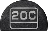 Vista 34 de NDZ Performance JP1 - Enchufe de agarre para Glock 17 19 21 22 23 24 31 32 34 35 38 Gen 1-3 pulgadas .40 .357 0.394 in .45 ACP relleno láser grabado