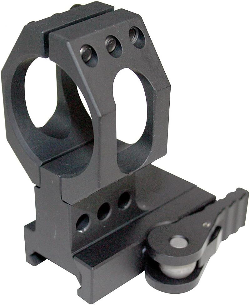 American Defense AD-68 TAC R Riflescope Optic Mount, Black