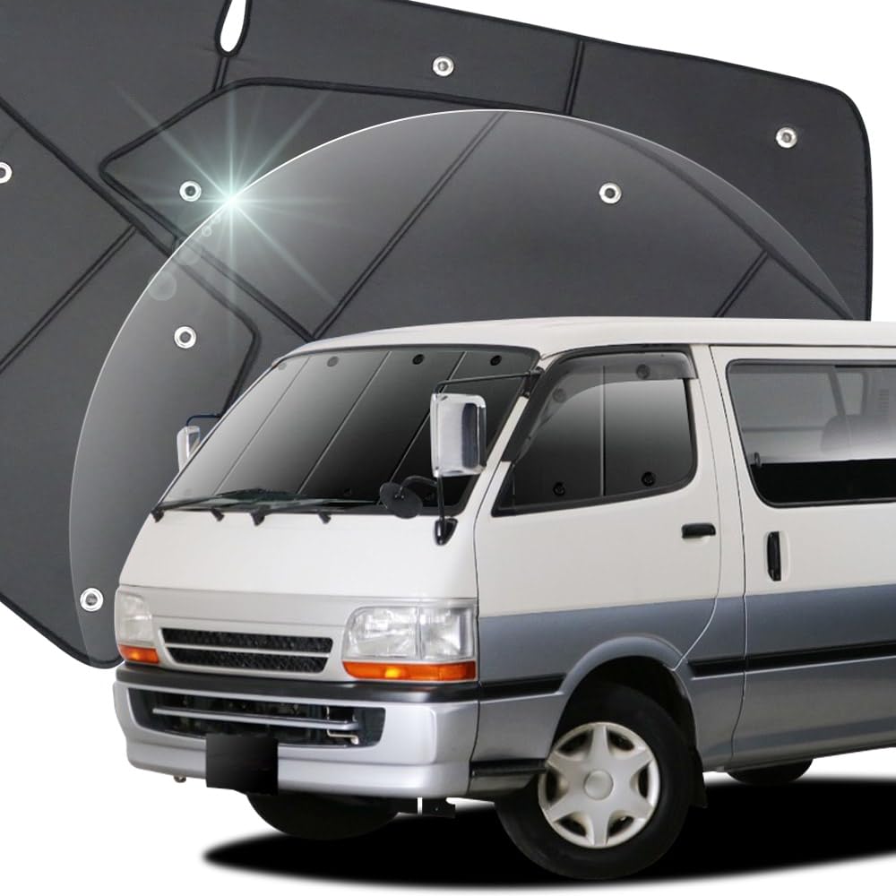 Amazon.co.jp: ハイエース100系 カーテン サンシェード 車中泊 グッズ 