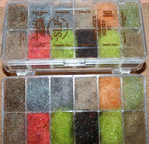 Dave Whitlock SLF Dubbing Dispenser, Colors 1-12
