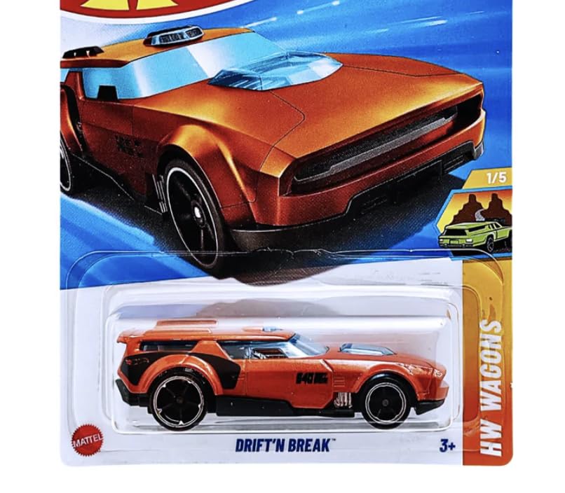 Image of hw Die-Cast 1:64 for Ages 3 and up (Drift'n Brake | HW Wagons)