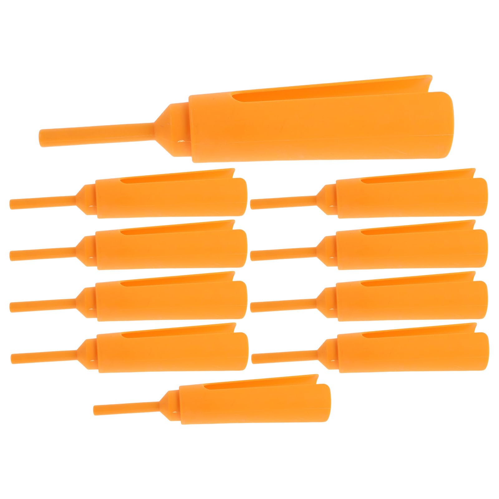 Brochetas para asar salchichas amarillas en tus barbacoas y fiestas familiares al aire libre