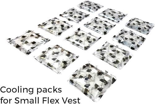 Miniatura 6 de Glacier Tek Chaleco Flex Cool con paquetes de enfriamiento no tóxicos