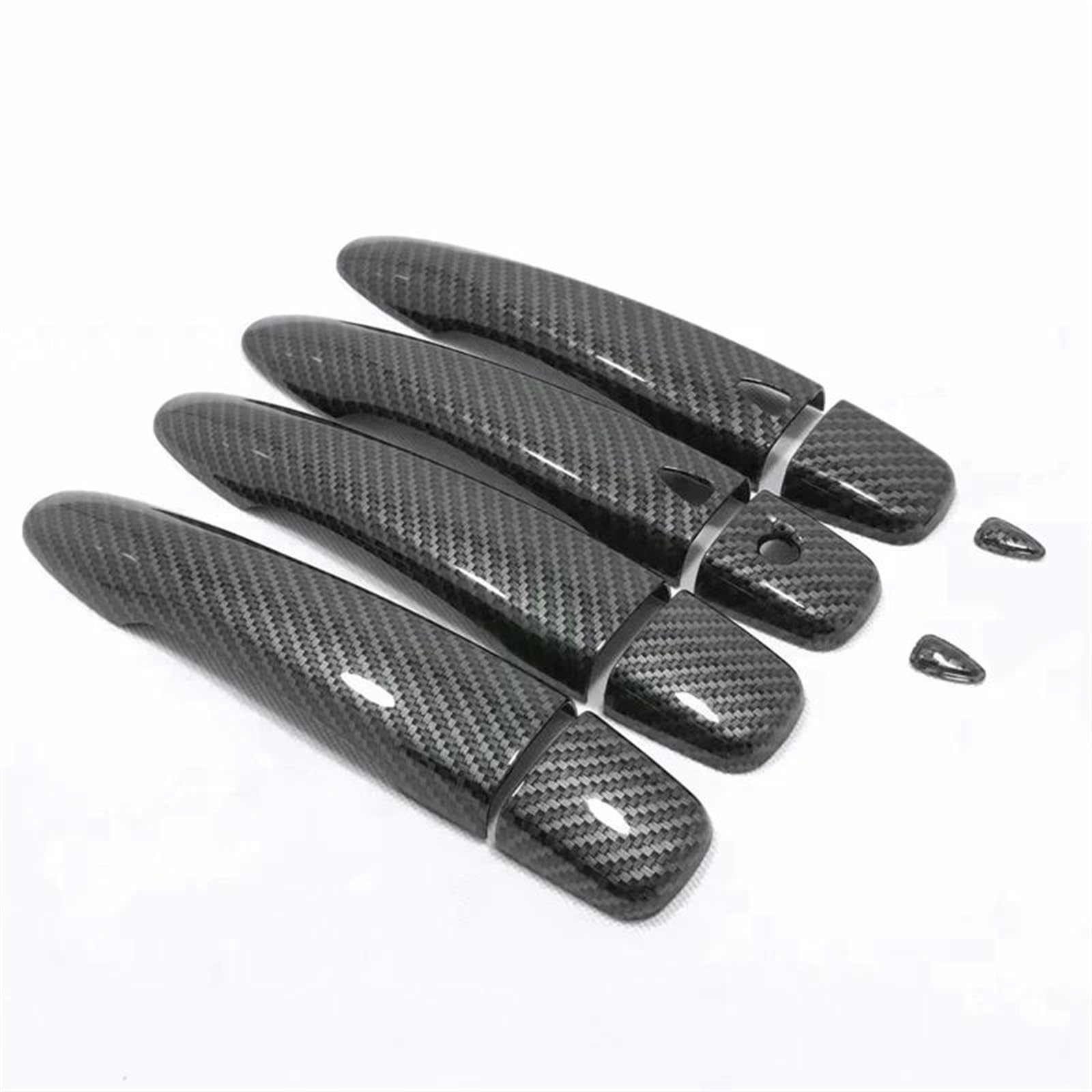 Noheeu Carbon B Carbon For Nissan X-Trail Xtrail T32 Mk3 2014-2017 2018 2019 Chrome Door Handle Covers Chromium Accessories(Carbon B)