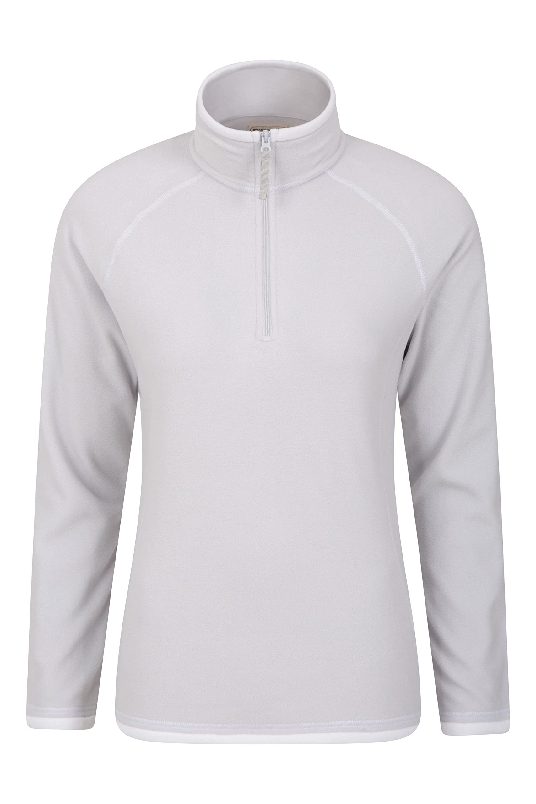 Mountain Warehouse Montana Womens Microfleece - Breathable Ladies Sweater, Quick Drying Pullover, Warm Fleece Jacket, Half Zip - For Spring Summer, Travelling, Outdoors