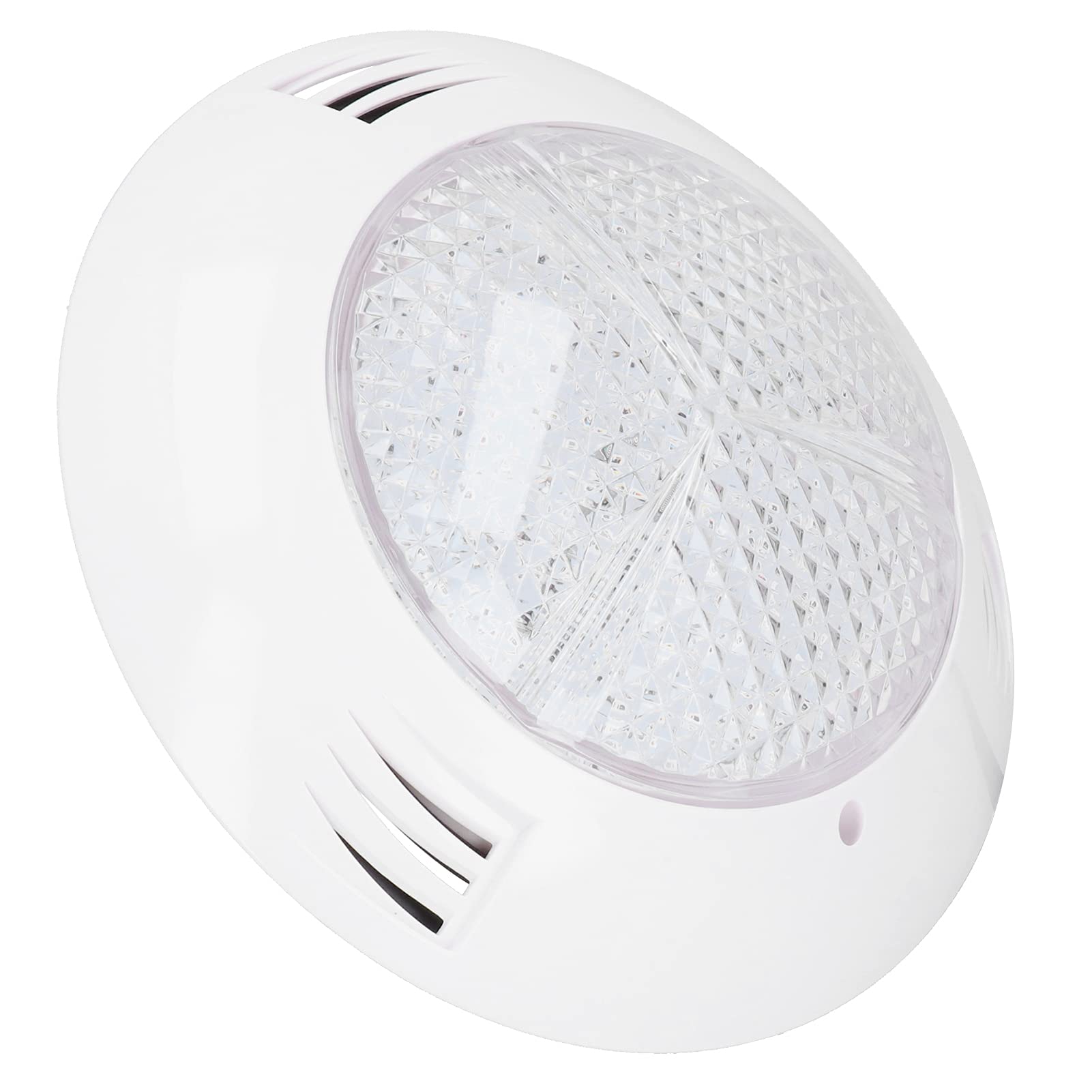 Fafeicy Wodoodporna Podwodna LED IP68, Biała Lampka do Basenu o Niskim Napięciu 12 V z Chipem SMD2835 do Oświetlenia Akwarium w Basenie (25W)