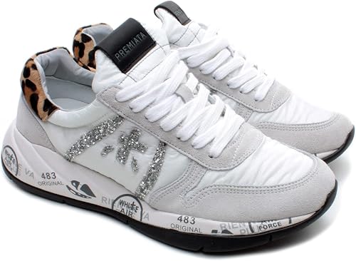 Sneakers Mujeres PREMIATA Layla 4295 Gamuza Tejido Blanco : Amazon.es:  Zapatos y complementos