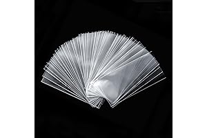 Protect Your Money with Clarity: 100 Pack Clear Paper Money Sleeves