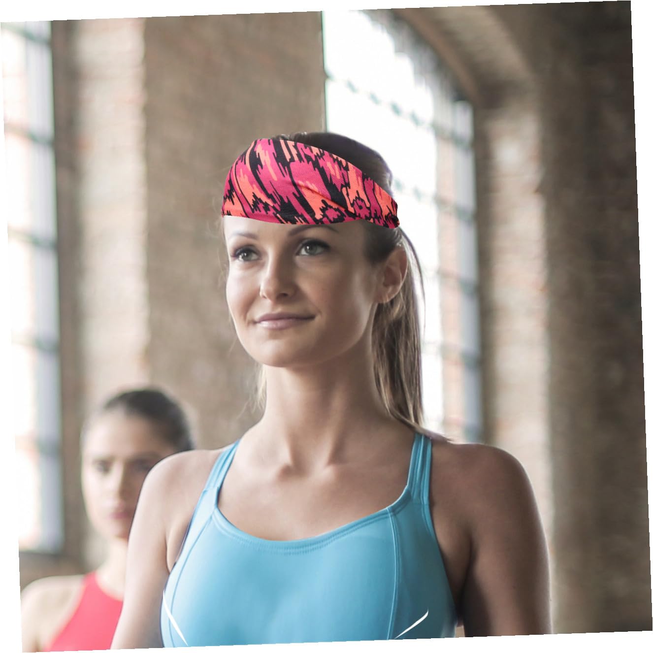 ibasenice Sport-schweißbandana Stirnband Mit Clips Baumwolle Trainingsschweißbänder Mode Radfahren Schweißband Bands Schweiß Stirnbänder Schweißkopfwickel Polyesterfaser