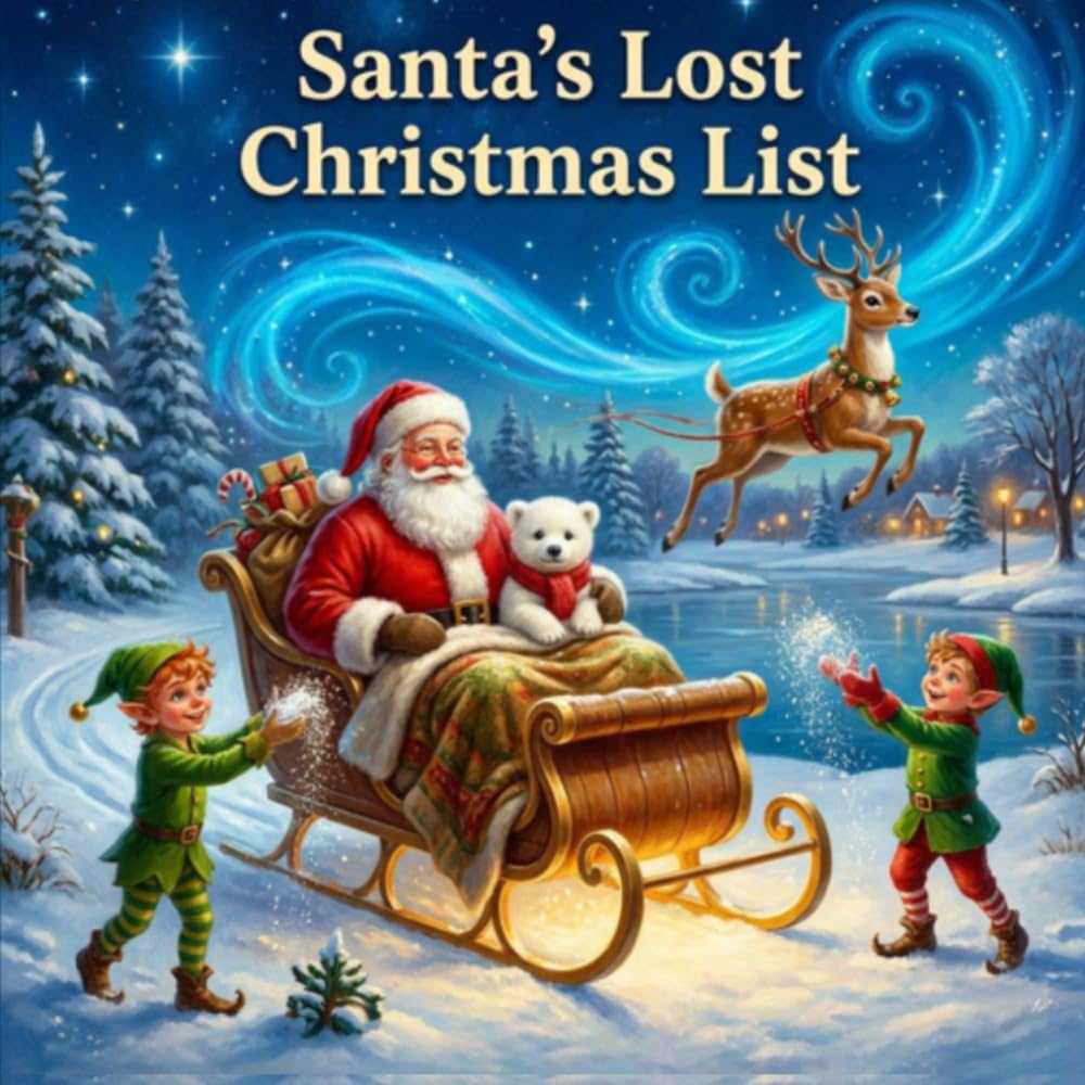 Santa’s Lost Christmas List: A Magical Christmas Adventure About Kindness, Friendship, and Finding Home