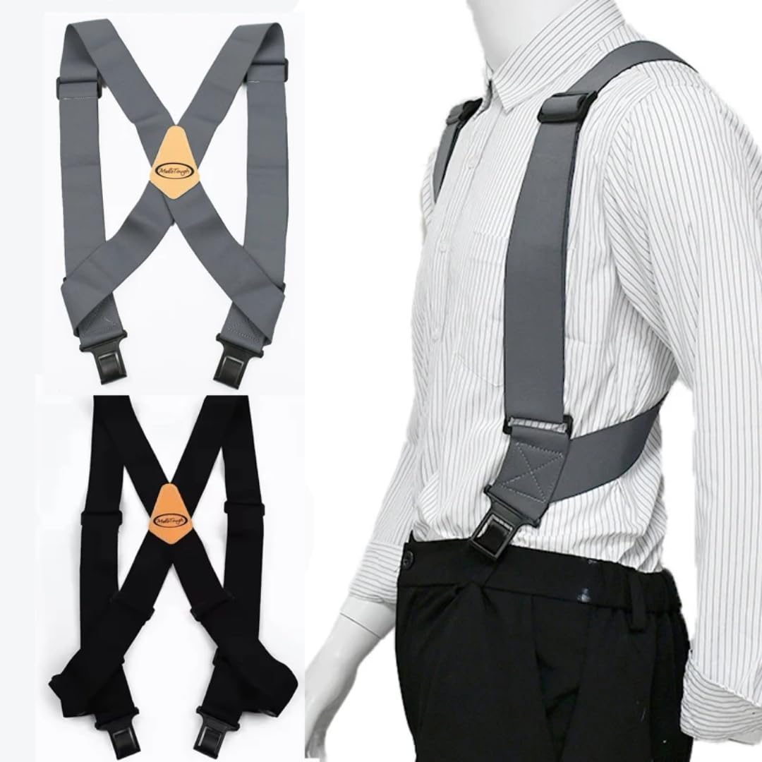 Hosenträger Suspender 5 cm Breite Herren-Hosenträger X-Type Gurt Anpassen Elastische Zahnspangen Manpants Hosenträger Zubehör