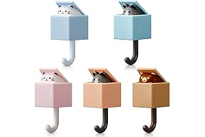 Weysat's Kawaii Cat Hooks for Your Purrfect Abode