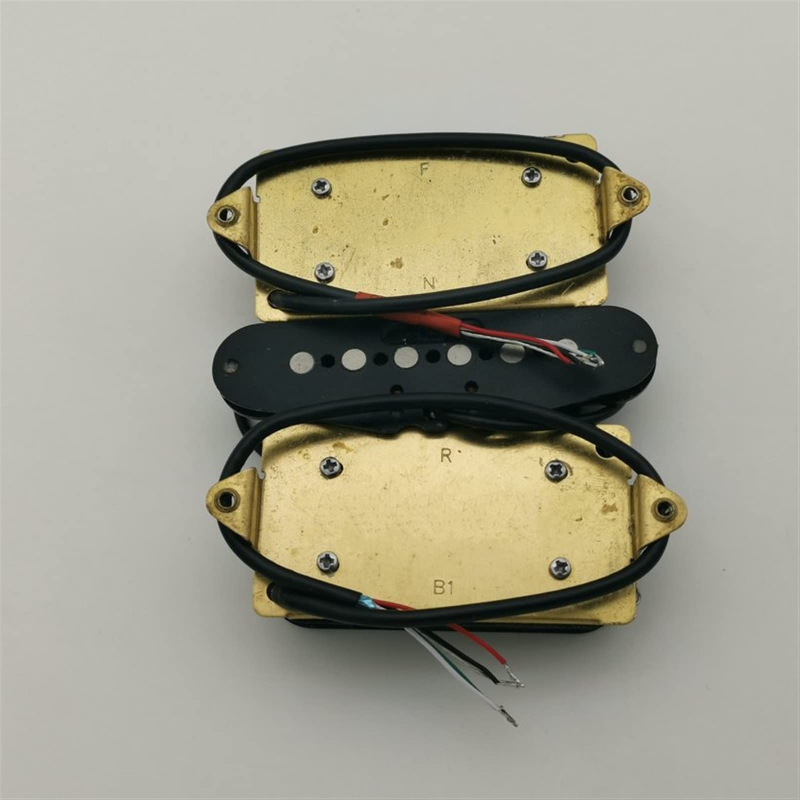 Humbuckers Pickups De Guitarra Alnico5 HSH Pickup De Guitarra Eléctrica N/M/B 1 Establecido para Ibz Recogida De Guitarra (Color : HSH Pickups)
