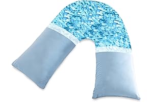 Shredded Memory Foam V Pillow: Enhanced Comfort for Neck and Body
