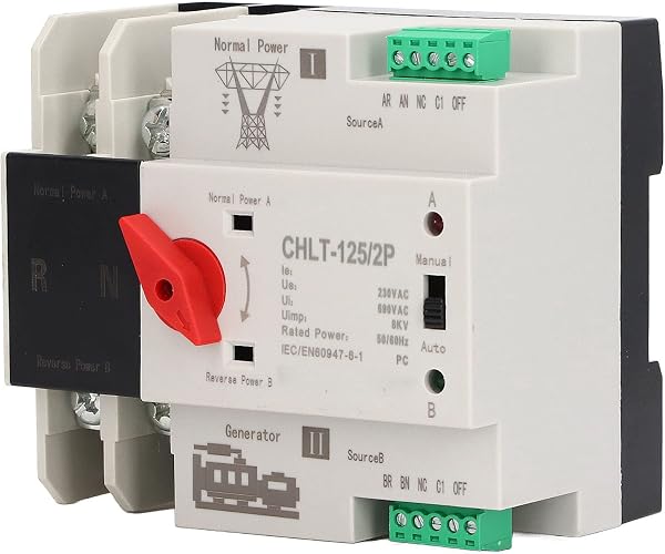 Jectse CHLT-125 Dual Power 63A Automatic Transfer Switch