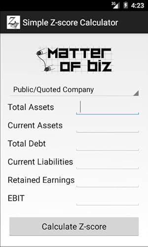 Simple Z-score Calculator