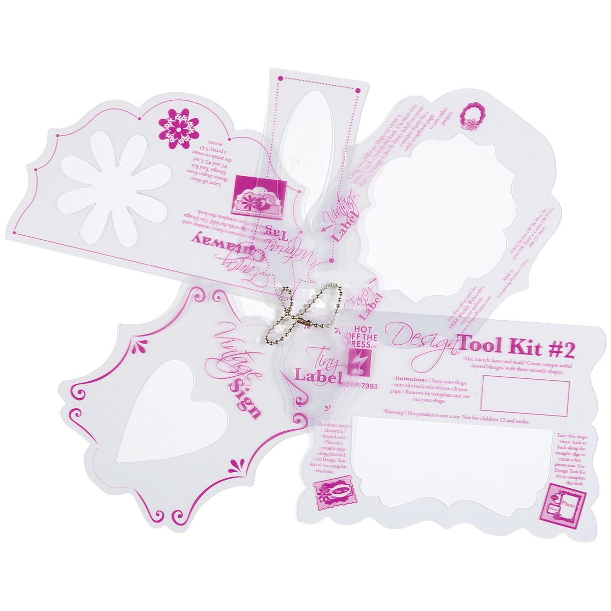 Hot Off The Press Templates 12"X12"-Design Tool Kit #2