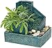 Produktbild infactory Brunnen: Zimmerbrunnen Bergdorf inklusive Deko-Steinen (Zimmerbrunnen zum bepflanzen)