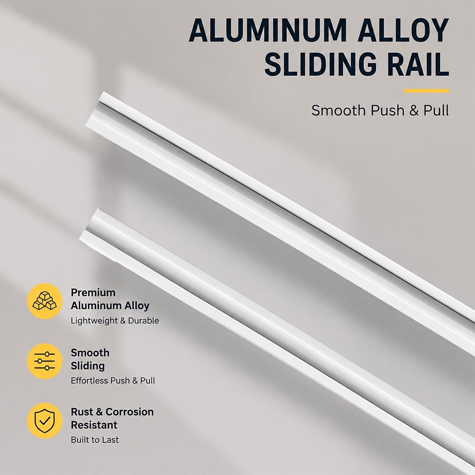 Tapa Contador Luz Acrílica con Riel de Aluminio e Instalación Sin Taladros
