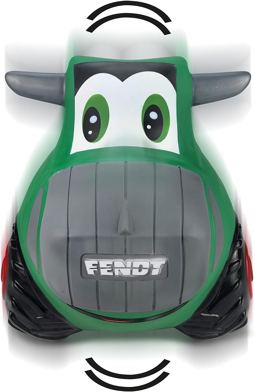 JAMARA Fendt 460598 Bouncy Tractor with Pump, BPA-Free, up to 50 kg, Promotes Balance/Motor Skills, Side Mirrors Serve as a Support, Easy to Clean, Robust/Durable