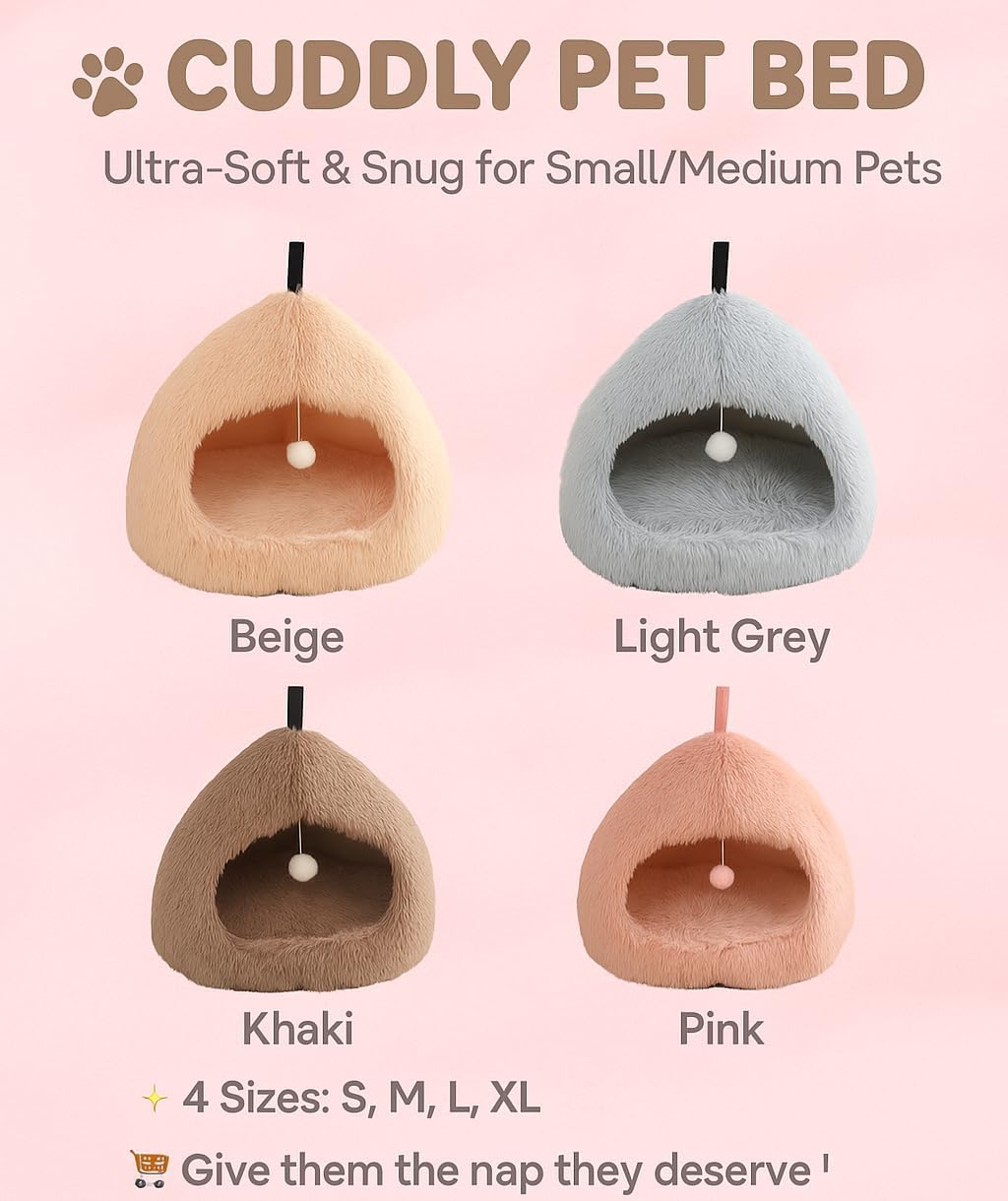 Flauschiges Muschel-Hundebett – kuscheliges Haustierbett für kleine und mittelgroße Hunde und Katzen, waschbares Hundesofa/Katzensofa, weicher Plüschkorb. (Rosa, S) Flauschiges Muschel-Hundebett – kuscheliges Haustierbett für kleine und mittelgroße Hunde und Katzen, waschbares Hundesofa/Katzensofa, weicher Plüschkorb. (Rosa, S)